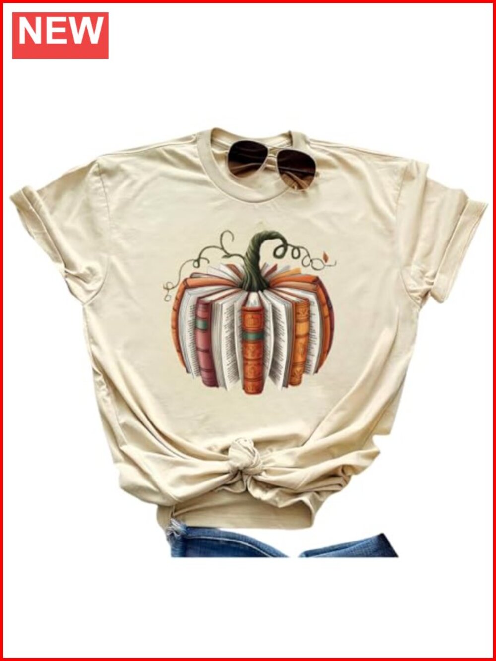 Fall Pumpkin Graphic Tee Women's Autumn Thanksgiving Short Sleeve Cotton T-Shirt